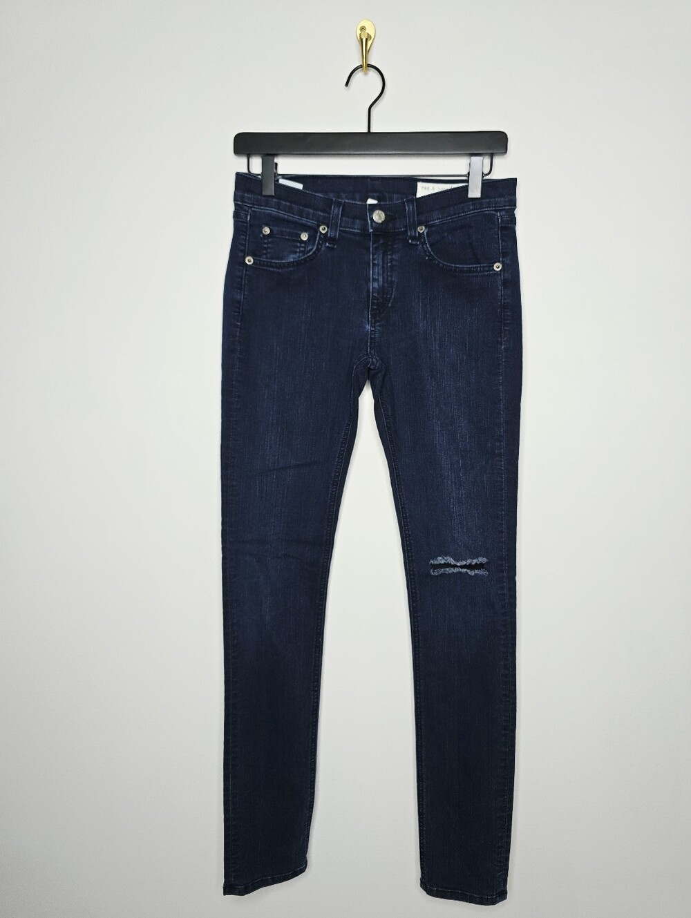 Rag & Bone Dark Wash Skinny Stretch Jeggings Size 26